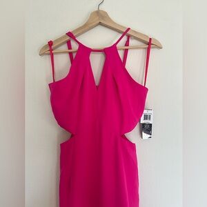 Holiday HOT PINK dress